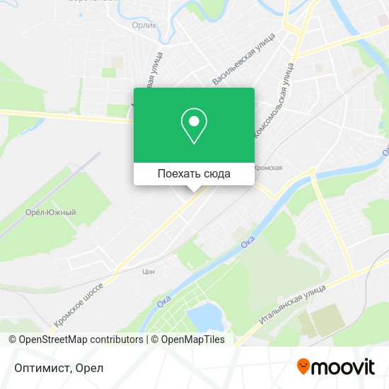 Карта Оптимист