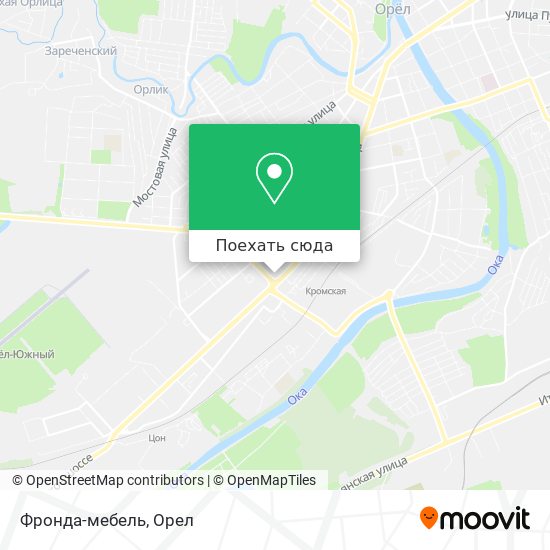 Карта Фронда-мебель
