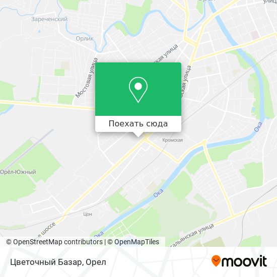 Карта Цветочный Базар