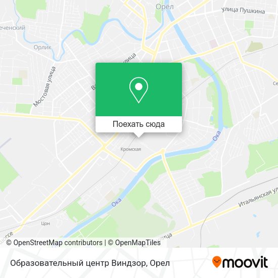 Карта Образовательный центр Виндзор
