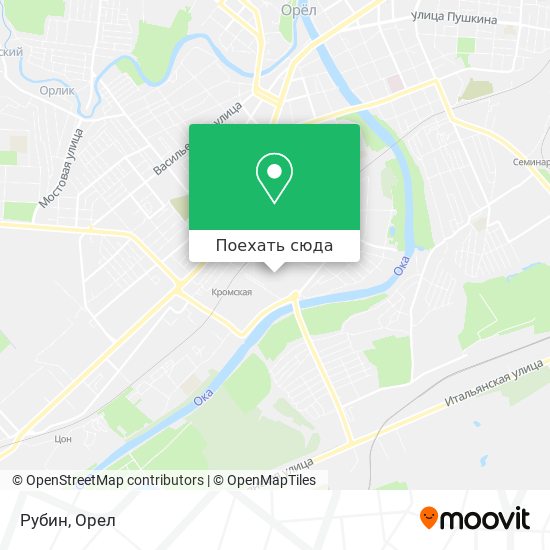 Карта Рубин