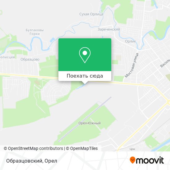 Карта Образцовский