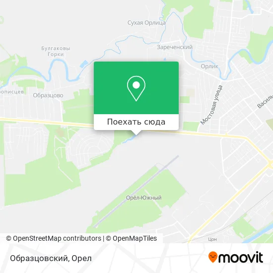 Карта Образцовский