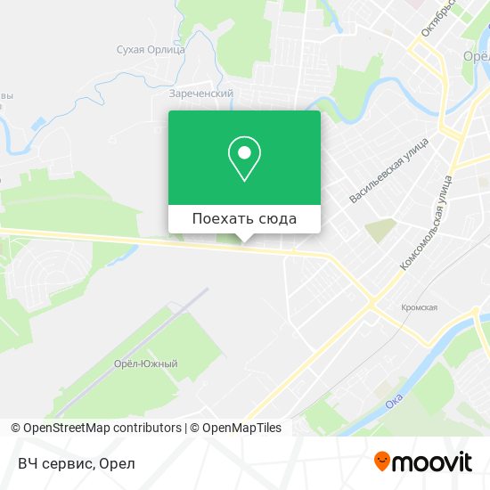 Карта ВЧ сервис