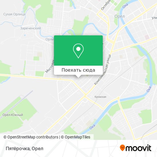Карта Пятёрочка