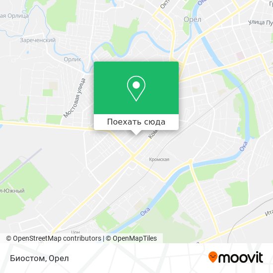 Карта Биостом