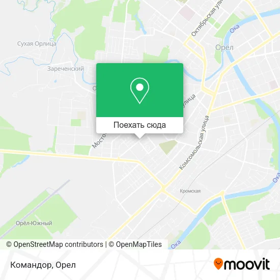 Карта Командор
