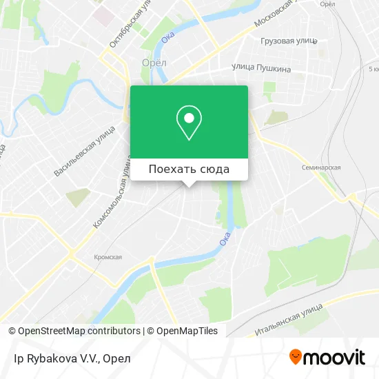 Карта Ip Rybakova V.V.