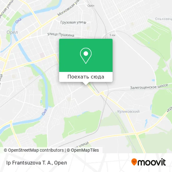 Карта Ip Frantsuzova T. A.