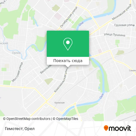 Карта Гемотест