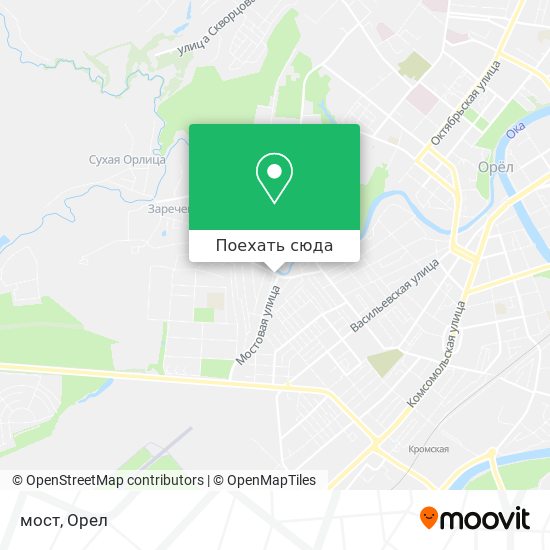Карта мост