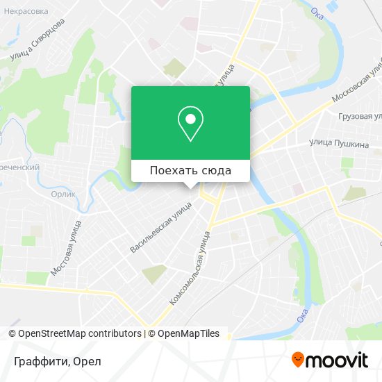 Карта Граффити