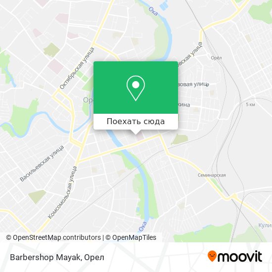 Карта Barbershop Mayak