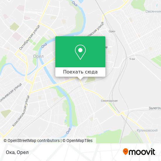 Карта Ока