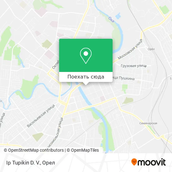 Карта Ip Tupikin D. V.