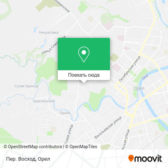 Карта Пер. Восход