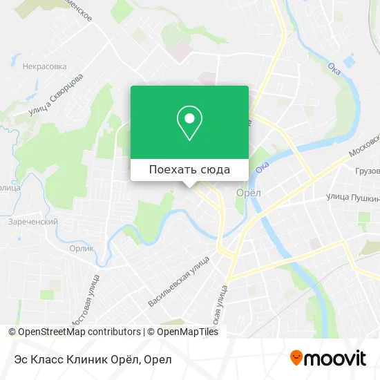 Карта Эс Класс Клиник Орёл