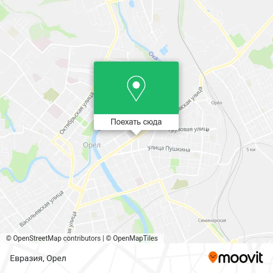 Карта Евразия