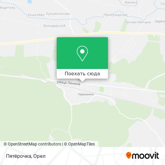 Карта Пятёрочка