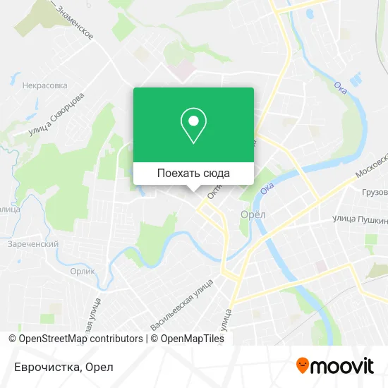 Карта Еврочистка