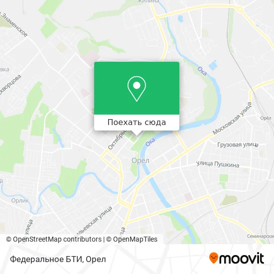 Карта Федеральное БТИ