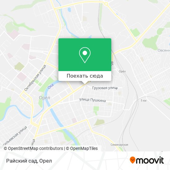 Карта Райский сад