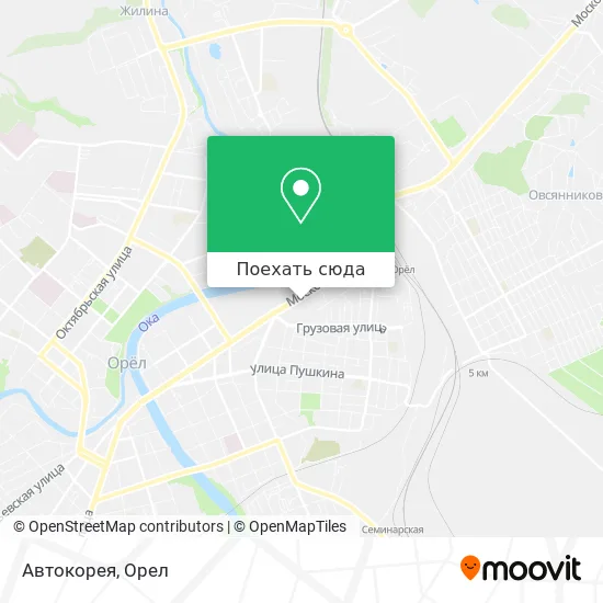Карта Автокорея
