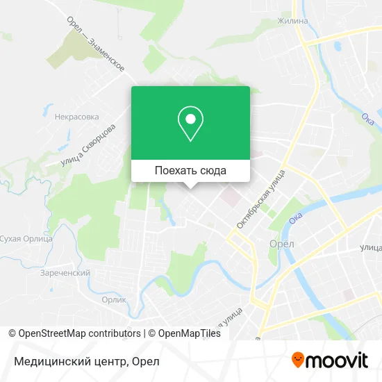 Карта Медицинский центр