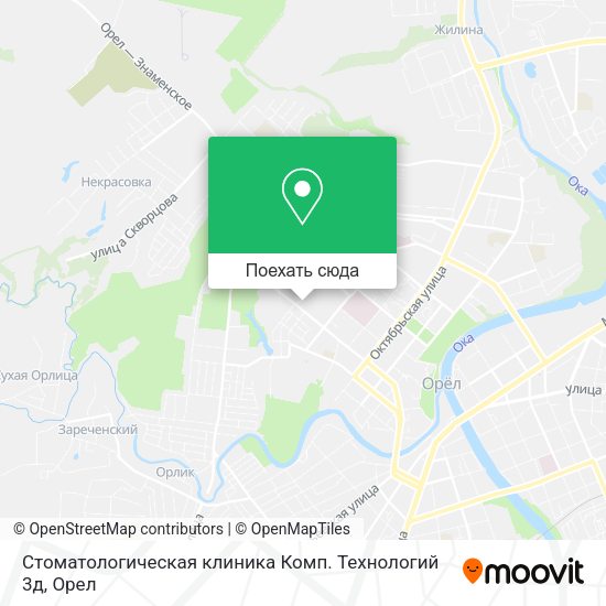 Карта Стоматологическая клиника Комп. Технологий 3д