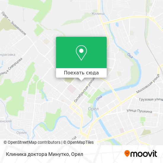 Карта Клиника доктора Минутко