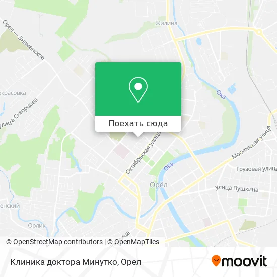Карта Клиника доктора Минутко