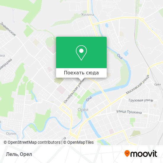 Карта Лель