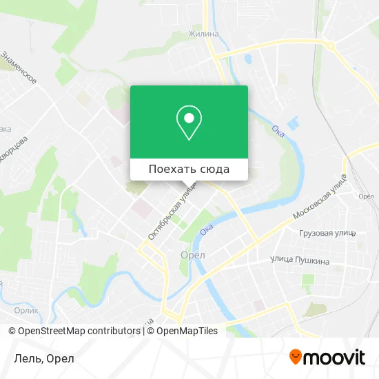 Карта Лель