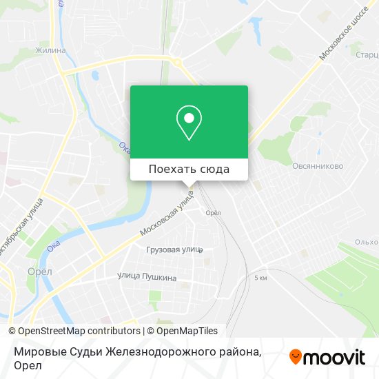 Карта Мировые Судьи Железнодорожного района