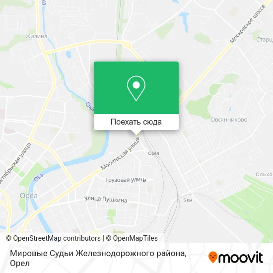 Карта Мировые Судьи Железнодорожного района