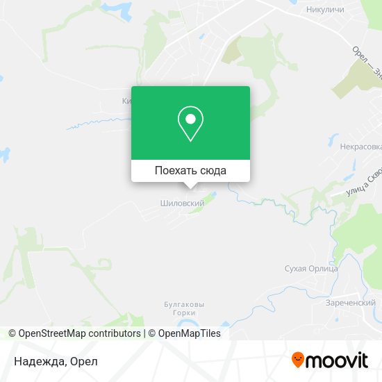 Карта Надежда