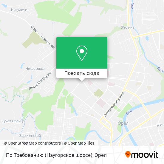 Карта По Требованию (Наугорское шоссе)