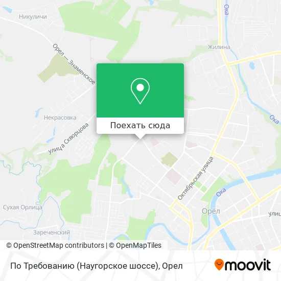 Карта По Требованию (Наугорское шоссе)