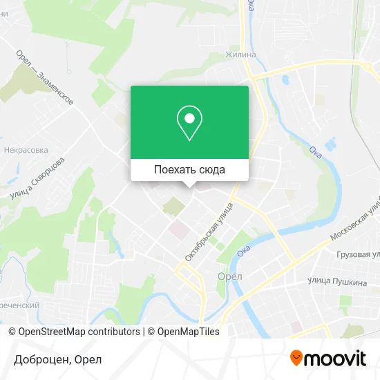 Карта Доброцен