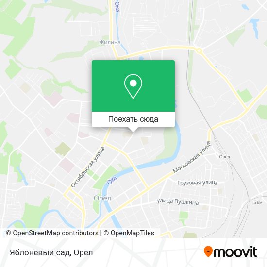 Карта Яблоневый сад