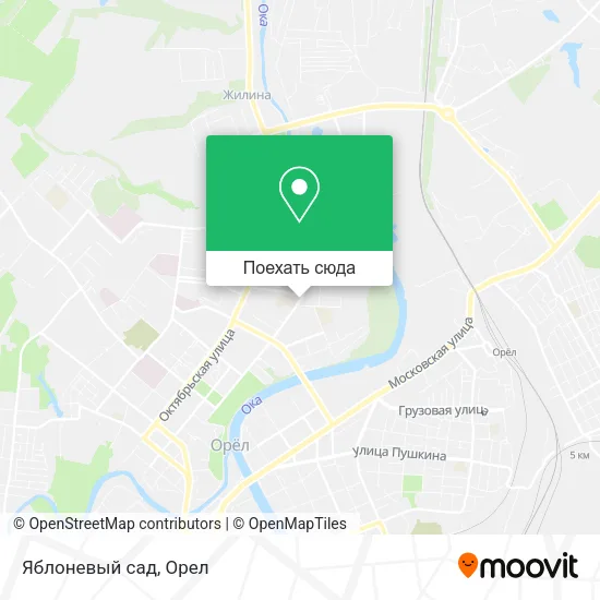 Карта Яблоневый сад