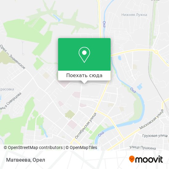 Карта Матвеева