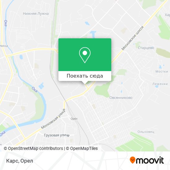 Карта Карс