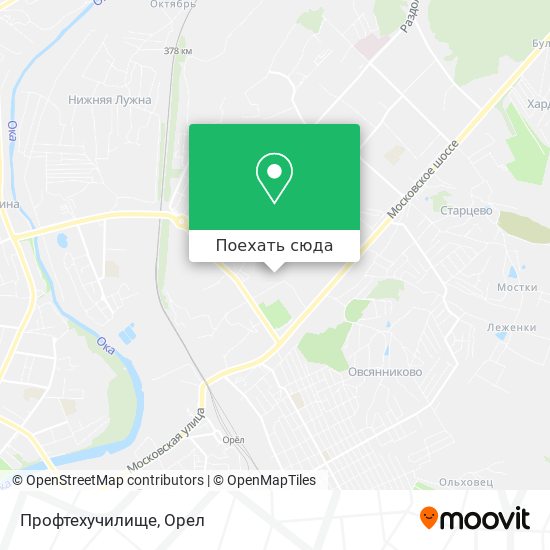 Карта Профтехучилище