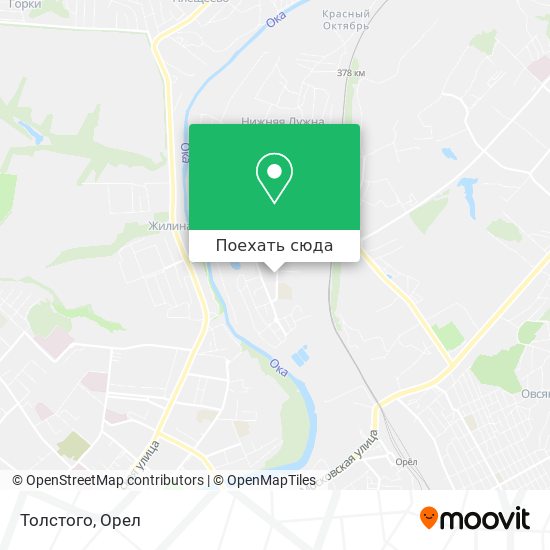 Карта Толстого