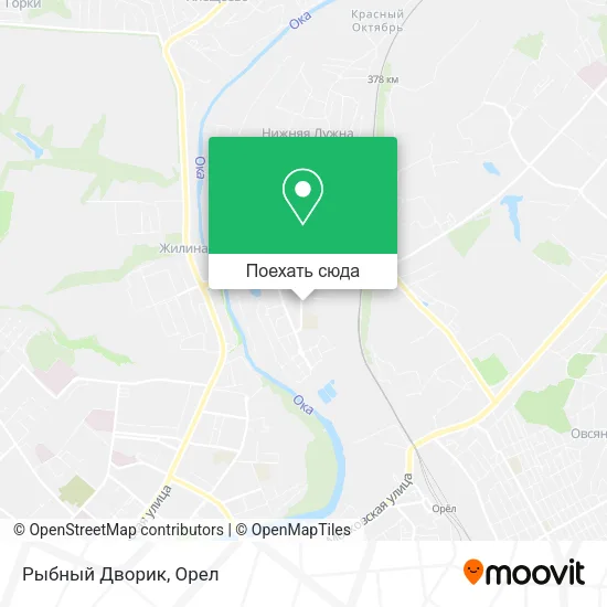 Карта Рыбный Дворик