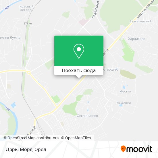 Карта Дары Моря