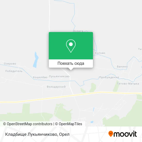 Карта Кладбище Лукьянчиково