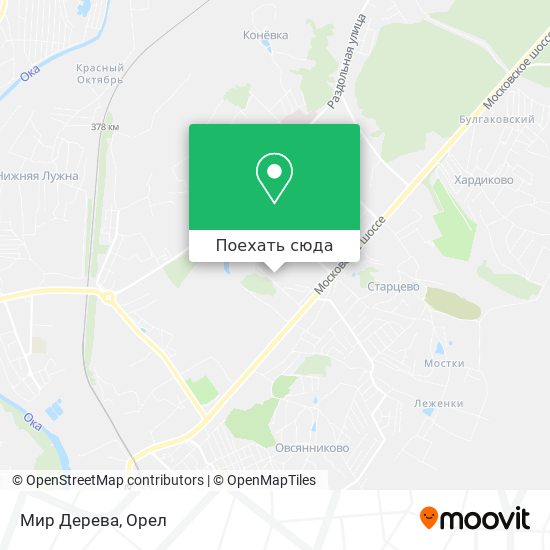 Карта Мир Дерева