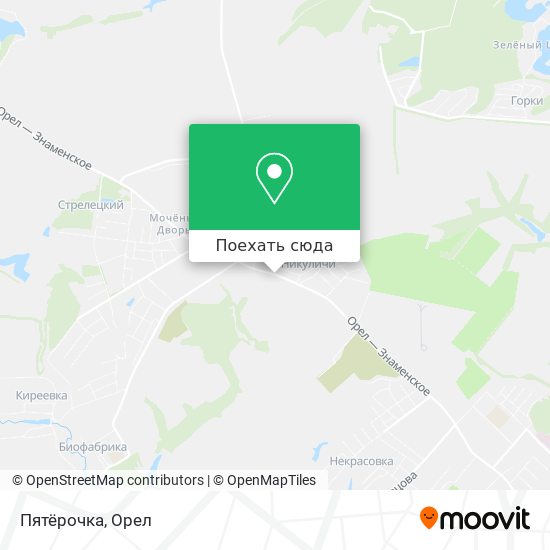 Карта Пятёрочка